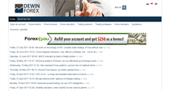 Desktop Screenshot of dewinforex.com